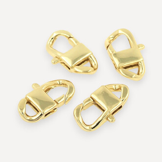 Карабин Link 18К позолота 23х13,5 мм 1 шт. Золото