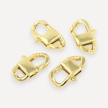 Карабин Link 18К позолота 23х13,5 мм 1 шт. Золото