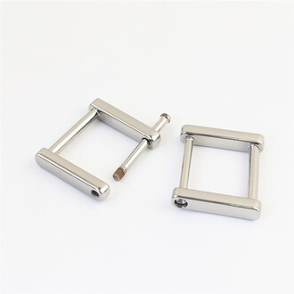 Рамка разборная 27х20х5 мм Ø 18 мм 1 шт. Платина