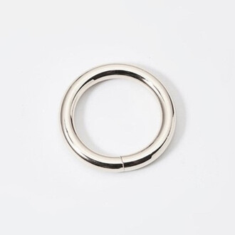 Кольцо металлическое не сварное 42х4,8 мм Ø 32 мм 1 шт. Платина