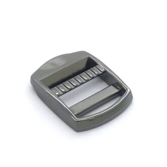 Пряжка-регулятор 3-х щелевая 29х24х5,3 мм Ø 19 мм 1 шт. Черный никель