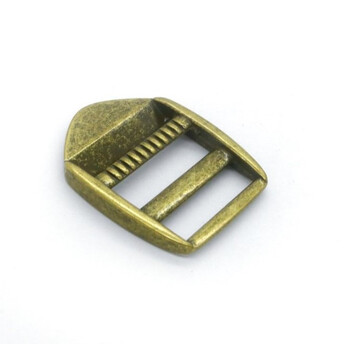 Пряжка-регулятор 3-х щелевая 38,5х31х5 мм Ø 24/23 мм 1 шт. Бронзовый