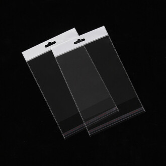 Пакет OPP на липкой ленте 9х13 см Ø 9х9 см +-200 шт. Прозрачный