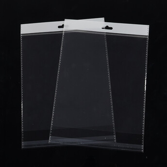 Пакет OPP на липкой ленте 35х40 см Ø 35х33 см +-20 шт. Прозрачный