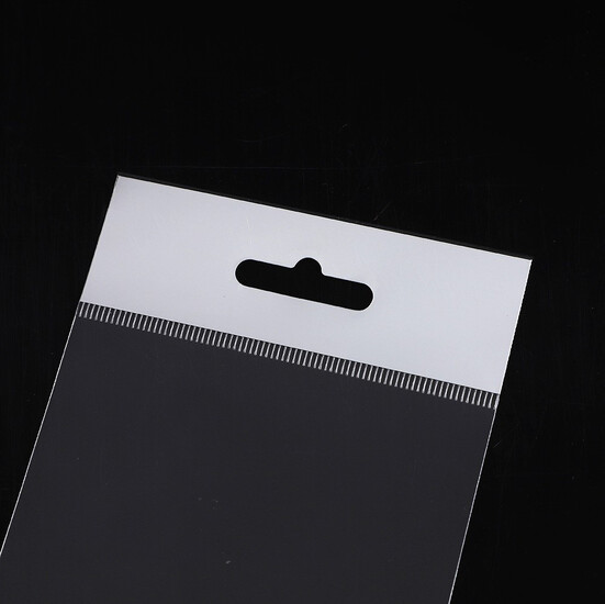 Пакет OPP на липкой ленте 6х16 см Ø 6х10 см +-200 шт. Прозрачный