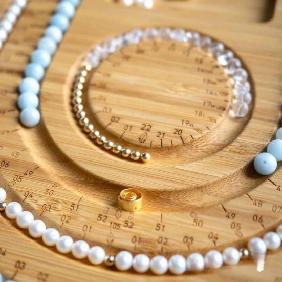 Доска-планшет для создания украшений бамбук 35х28,5х1 см 1 шт. Натуральный