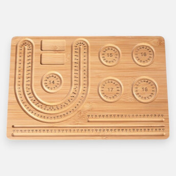 Доска-планшет для создания украшений бамбук 44х29х1 см 1 шт. Натуральный