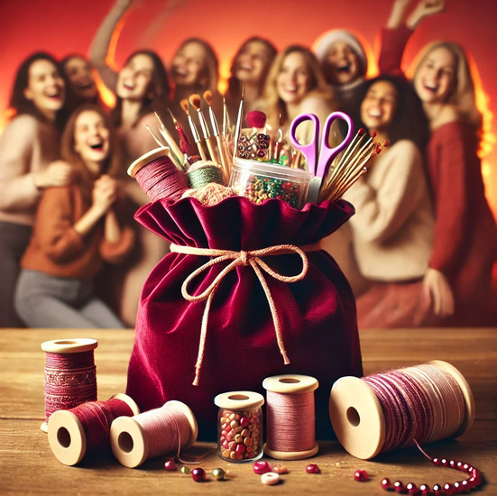 "МЕШОЧЕК ВДОХНОВЕНИЯ" набор товаров для рукоделия на 500 грн. всего за 350 грн.