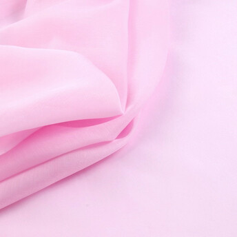 Ткань 100% вискоза LuxFabric 160 г/м² 1,6 м 1 м Розовый светлый
