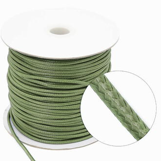 Шнур полиэстер 2 мм 1 м Хаки