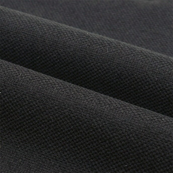 Ткань 55% лен 45% хлопок 180 г/м² 1,5 м 1 м Черный