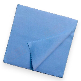 Салфетка фланель 15х15 см 1 шт. Синий