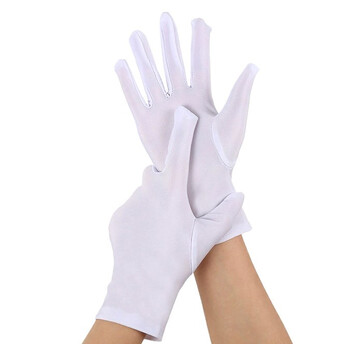 Перчатки тканевые М 1 пара Белый