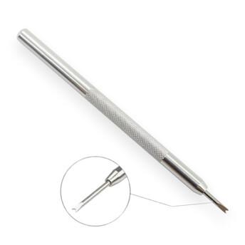 Шпилькосъемник алюминиевый для часового ремешка 110х6 мм 2 мм 1 шт. Платина