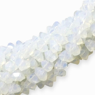 Бусины Swarovski огранка треугольник 3 мм Ø 0,8 мм 27 см (+-130 шт.) Лунный