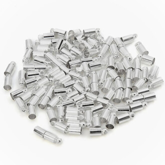 Ковпачок-закінчення 30 шт. 3х8 мм Ø 2 мм Платина