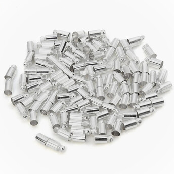 Колпачок-окончание 30 шт. 2,5х8 мм Ø 1,5 мм Платина