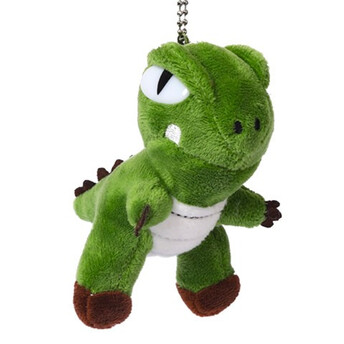Игрушка-брелок Динозавр 10х8 см 1 шт. Зеленый