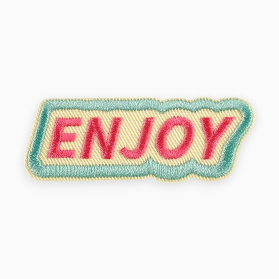 Аппликация ENJOY самоклеящаяся 2,5х6,7 см 1 шт. Разные цвета