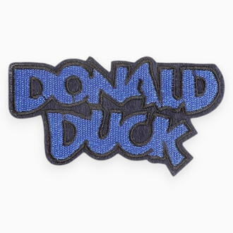 Термоаппликация DonaldDuck вышитая 5х9 см 1 шт. Синий