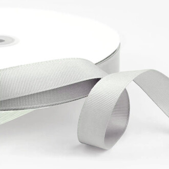 Лента репсовая 1 см +-91 м 1 шт. Серебристый