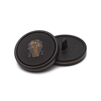 Пуговица Golden Tripod LuxFabric на ножке металл 18 мм 1 шт. Черный