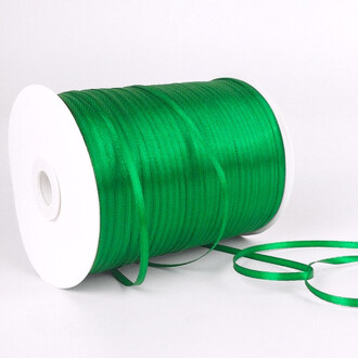 Лента атласная 0,7 см +-548 м 1 шт. Зеленый