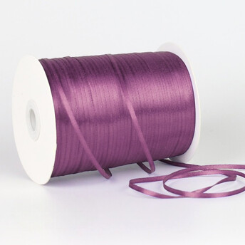 Лента атласная 0,7 см +-548 м 1 шт. Сливовый