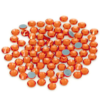 Стразы горячей фиксации DMC ss8 (2.4-2.5mm) 1440 шт. Оранжевый