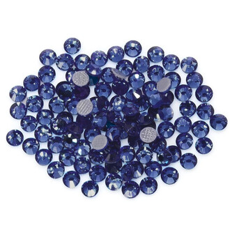 Стразы горячей фиксации DMC ss6 (2.0-2.1mm) 1440 шт. Синий темный