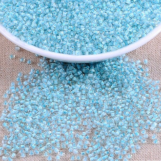 Бисер Прокрашенный 2 мм 50 г Голубой светлый