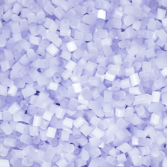 Бисер рубка сатин 2 мм 25 г Фиолетовый светлый