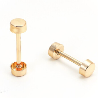 Штанга ручкодержатель 38х10 мм Ø 25 мм 1 шт. Золотистый