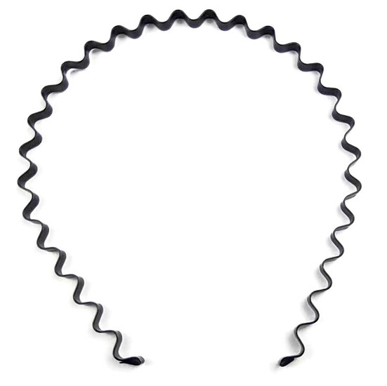 Основа для ободка Волна металлическая 4,8 мм 1 шт. Черный