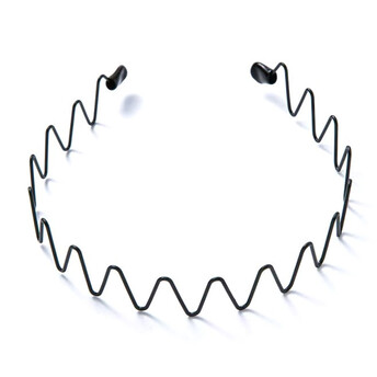 Основа для ободка Зигзаг металлическая 23х1,7 мм 1 шт. Черный