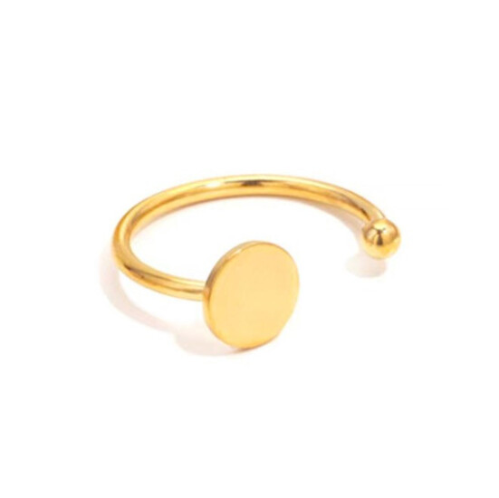 Основа под кольцо Боковая нерж. сталь 1 шт. 20х1,3 мм платформа 15 мм Золотистый