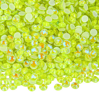Стразы горячей фиксации DMC флуоресцентные ss6 (2.0mm) 1440 шт. Лимонный АВ
