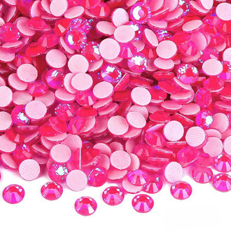 Стразы горячей фиксации DMC флуоресцентные ss10 (2.8mm) 1440 шт. Розовый АВ
