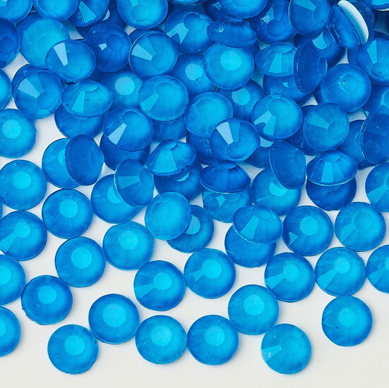 Стразы горячей фиксации DMC флуоресцентные ss10 (2.8mm) 1440 шт. Синий