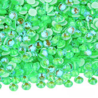 Стразы горячей фиксации DMC флуоресцентные ss6 (2.0mm) 1440 шт. Салатовый АВ