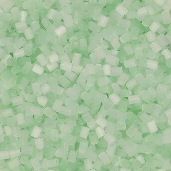 Бисер рубка сатин 2 мм 25 г Салатовый