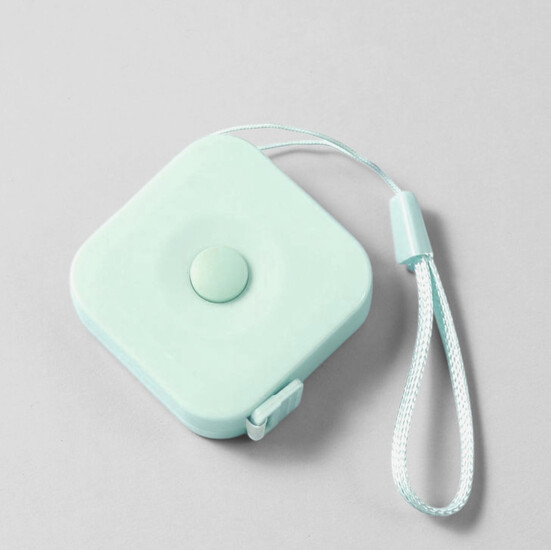 Метр мягкий в рулетке измерительная лента 150х0,7 см рулетка 4,4х4,4 см 1 шт. Тиффани