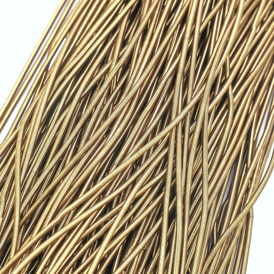 Канитель гладкая глянцевая 1 мм 5 г Латунь