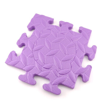 Противоскользящий коврик для голосовой кнопки 16х16х1 см 1 шт. Сиреневый