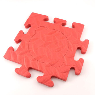 Противоскользящий коврик для голосовой кнопки 16х16х1 см 1 шт. Красный