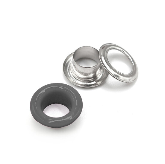 Люверсы заклепка+шайба 6 мм Ø 3 мм 50 шт. Серый