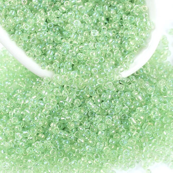 Бисер Бензиновый 2 мм 50 г Мятный