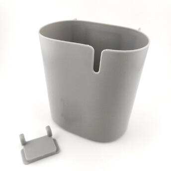 Стакан на органайзер подставка Pegboard/Пегборд для рукоделия 11х10х7 см 1 шт. Серый