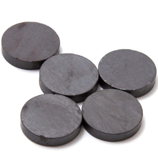 Магнит ферритовый Круглый 25х4 мм +-50 шт.