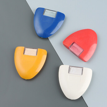 Меловое колесико Мышка для разметки ткани 6,1х6,1х1,2 см 1 шт. Разные цвета